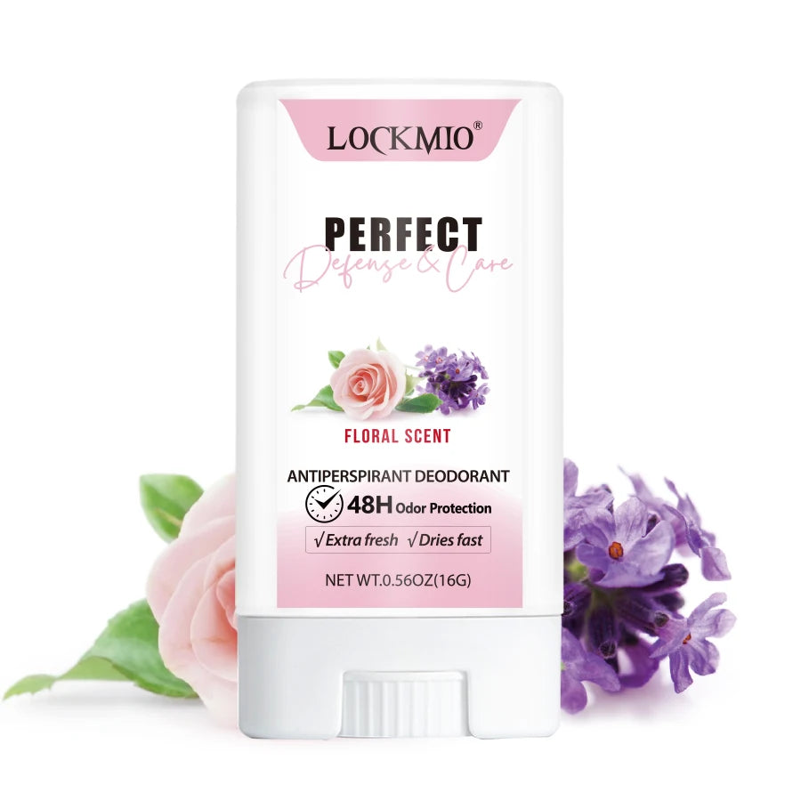 Antiperspirant Deodorant Stick Perfume Antiperspirant Cream 48h Long Lasting Refreshing Fragrance Body Odor Remover for Summer Oasis Select Floral