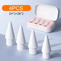 Metal Precise Control Fine Point Tips for Apple Pencil 2/1 Gen iPencil Nibs Upgraded Replacement Tip For iPad Pro Pencil Nib Oasis Select 4PCS A