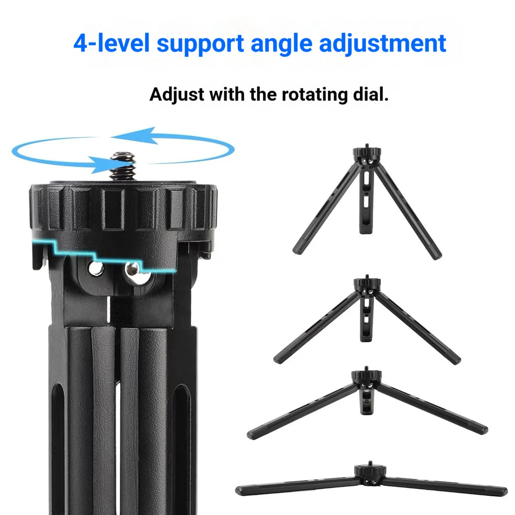 Mini Metal Alloy Tripod for DJI, Insta360 & GoPro Cameras