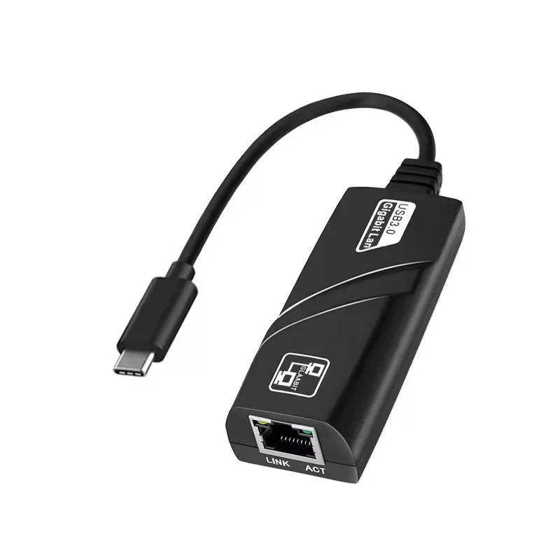 USB 3.0 2.0 Network Card Mini USB to RJ45 Ethernet Lan Adapter cable 10/100/1000Mbps for PC Macbook Windows Laptop Oasis Select