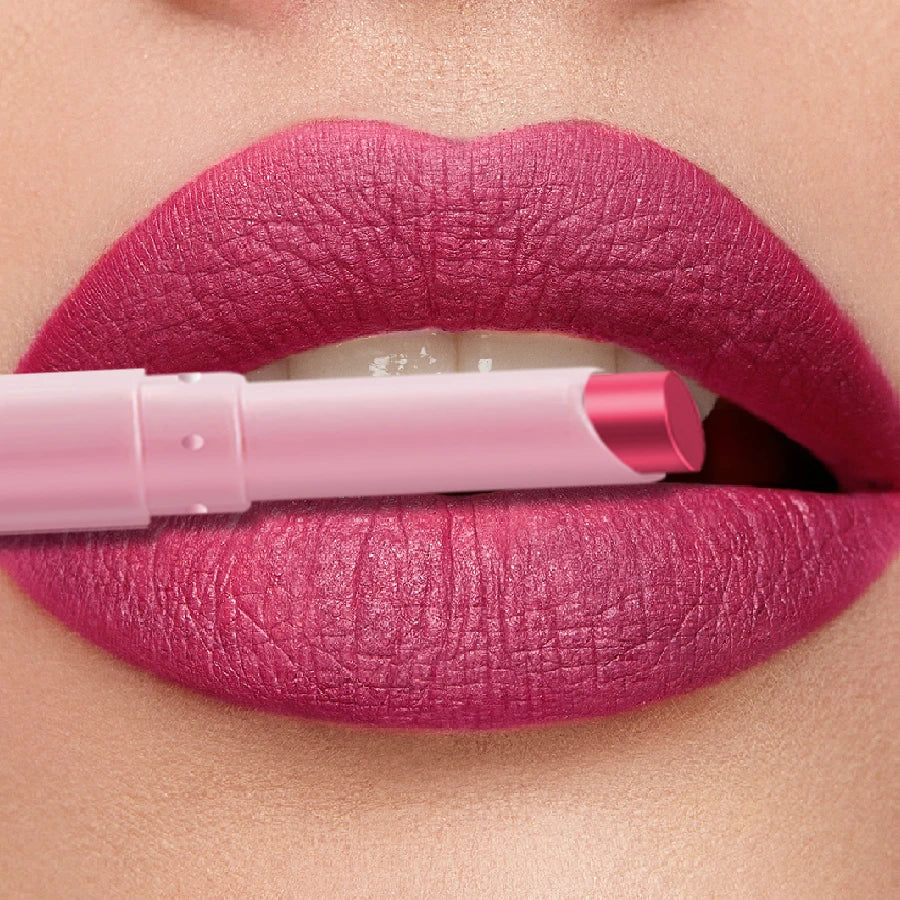 KAFURUX 15-Color Matte Waterproof Lip Liner Pencil | Long-Lasting