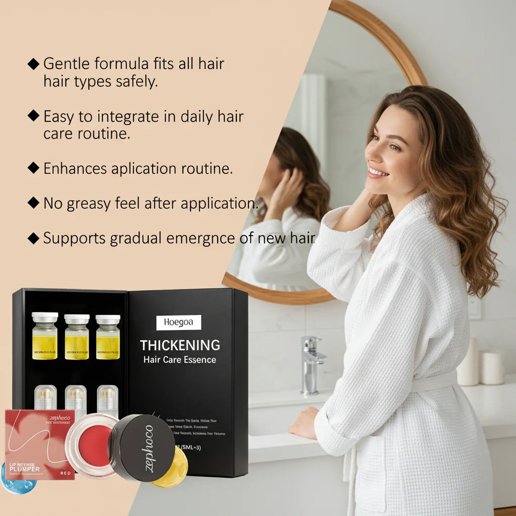 Hair Care Kit with Roller Applicator – Scalp Massage & Nourish
