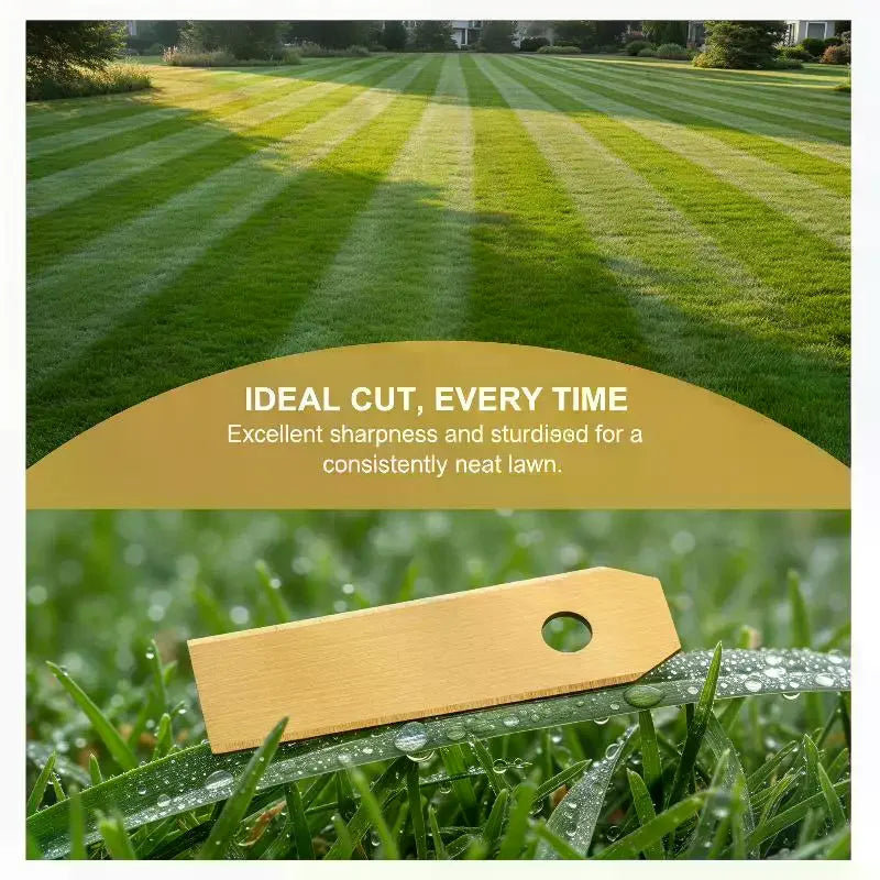 9-Pack 43mm Universal Robotic Lawn Mower Replacement Blades
