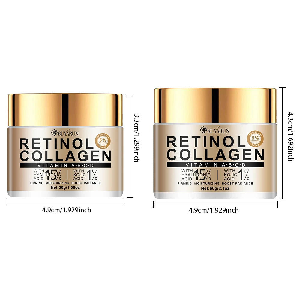 Collagen moisturizing cream with natural kojic acid and advanced hyaluronic acid, moisturizing and easy to absorb Oasis Select