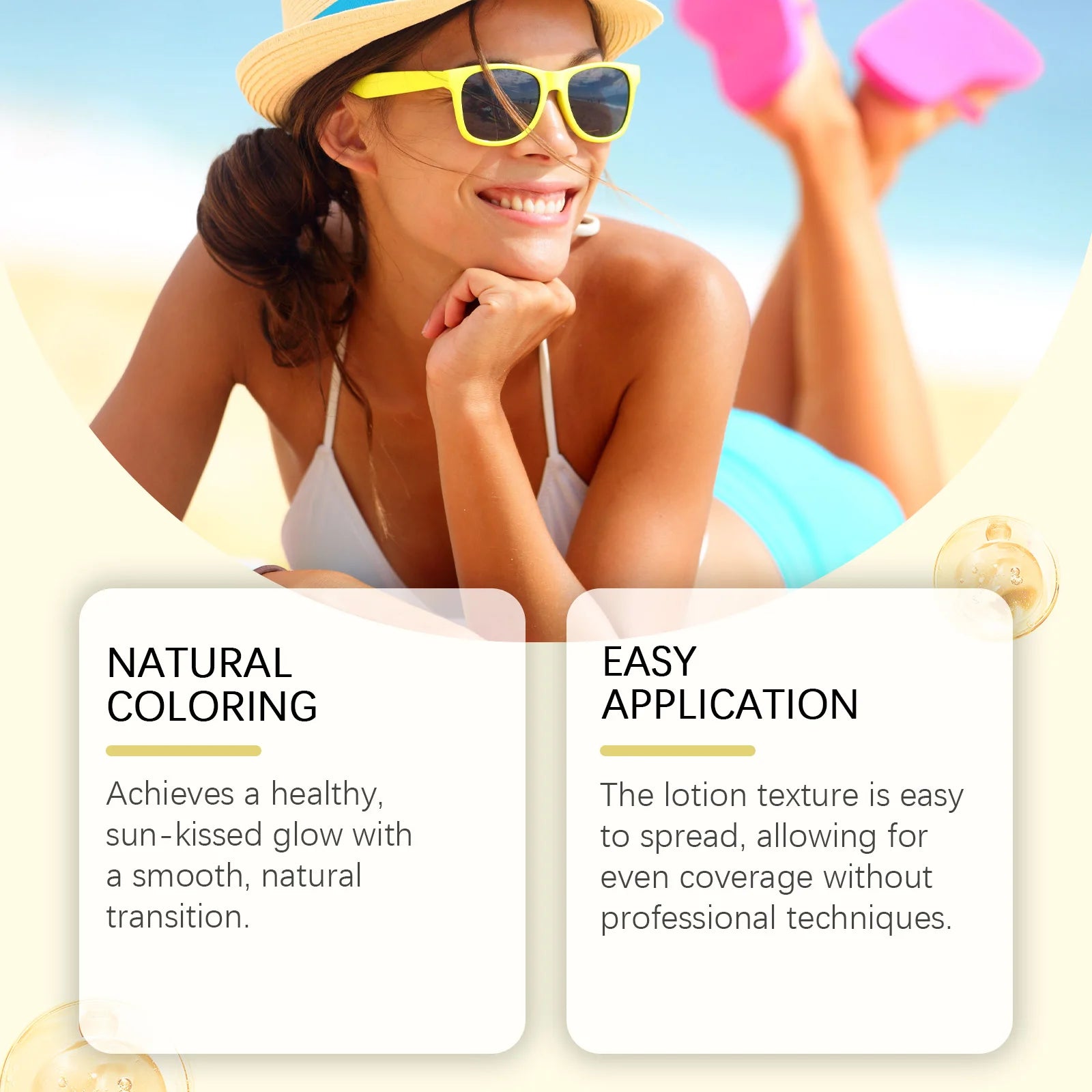 OceAura Self Tanning Serum – Streak-Free Sunless Bronzing Drops Self Tanning Serum Oasis Select