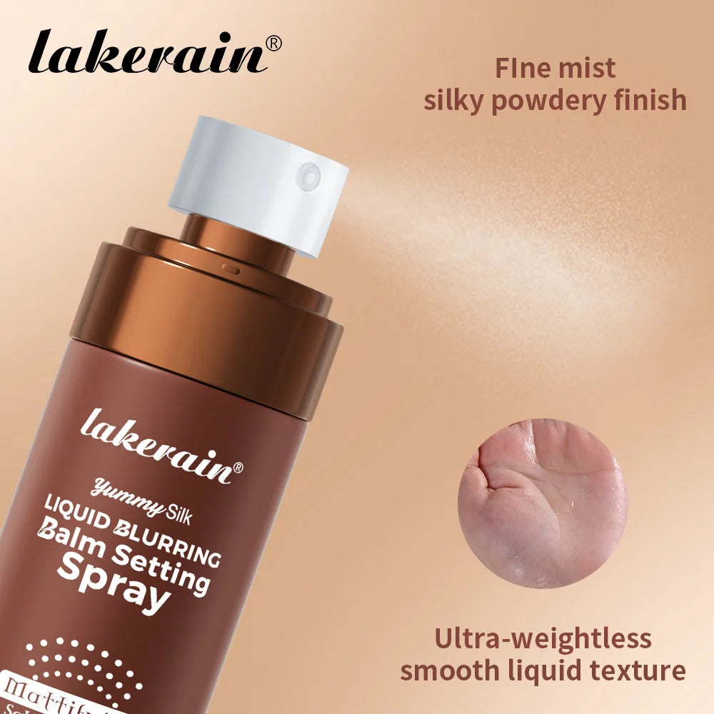 Makeup Fixer Spray Long-Lasting Oil Control Natural Matte Non Drying Weightless Makeup Liquid Blurring Balm Setting Spray Oasis Select