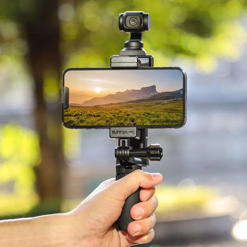 Front Phone Mount for DJI Osmo Pocket 4/3 | Tripod Bracket