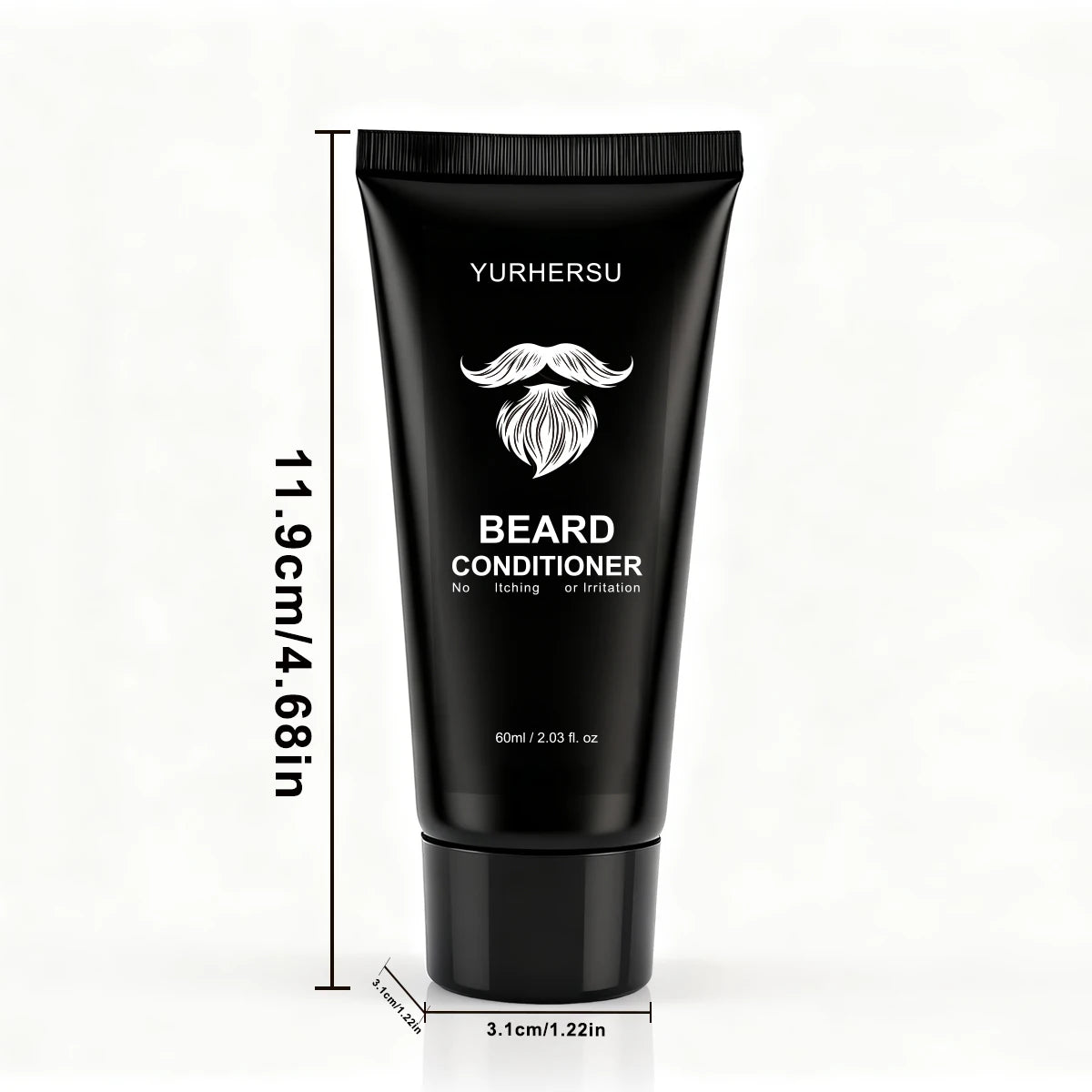 YURHERSU Beard Balm Leave-In Conditioner – Soften & Tame 60g Beard Balm Oasis Select