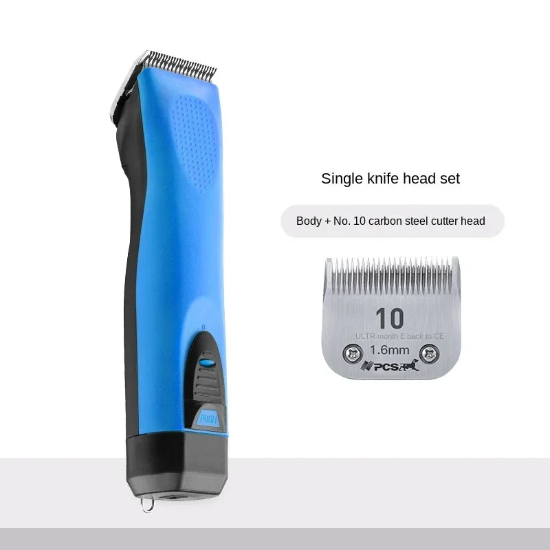 pet dog shaver electric Professional clipper high-power electric clipper hair pet shop dedicated large dog multicolour shaving Oasis Select blue As picture 1 AU plug