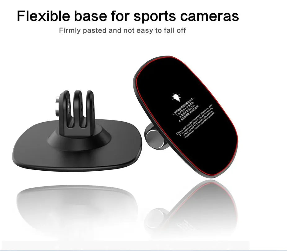 Flexible Action Camera Mount Base – GoPro, Insta360 & DJI