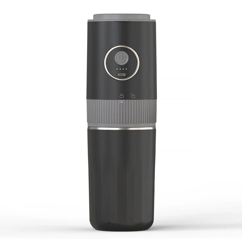 Hot Style Grinding and Hand-brewed Coffee Machine Electric Bean Grinder Outdoor Portable Grinder Hand-brewed Coffee Machine Oasis Select black