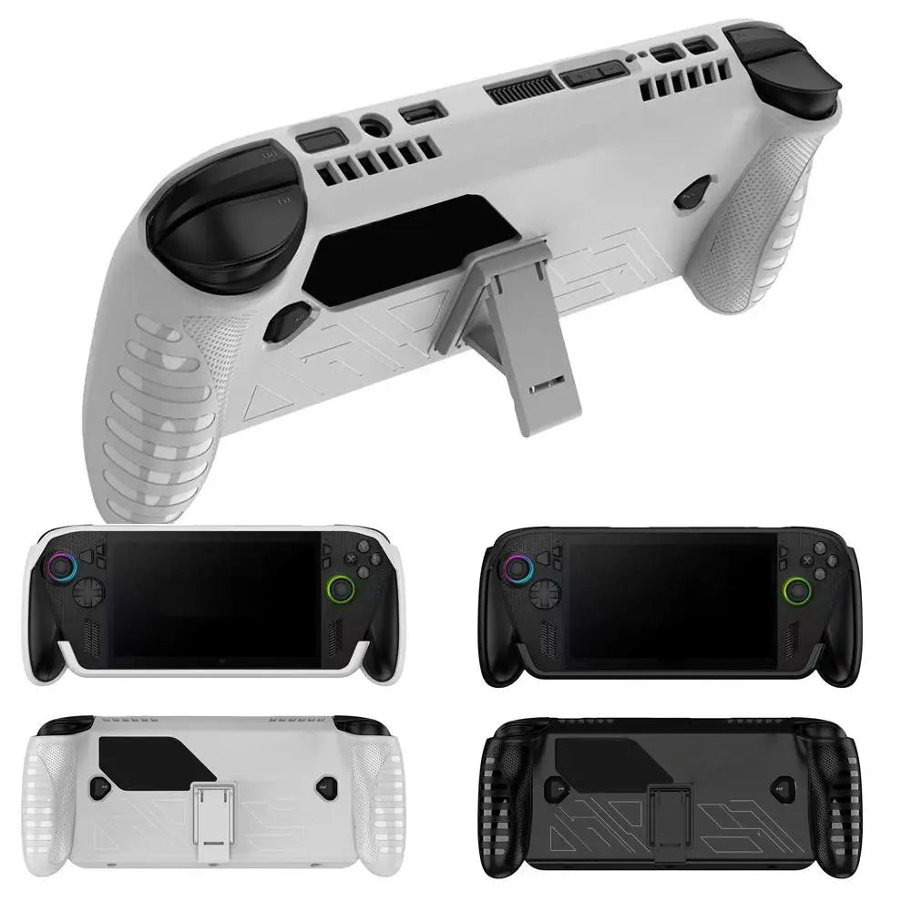 TPU Case for ROG Ally X & Xbox Handheld | Bracket + Grip Console Protective Case Oasis Select