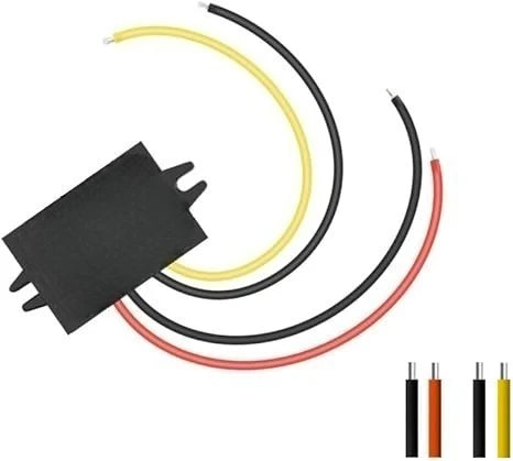 DC/DC 24V Step-Down To 12V 5A 60W Buck Power Adapter Small Reducer Module Waterproof Module For Automotive And Vehicle Systems Oasis Select 24V TO 12V 5A