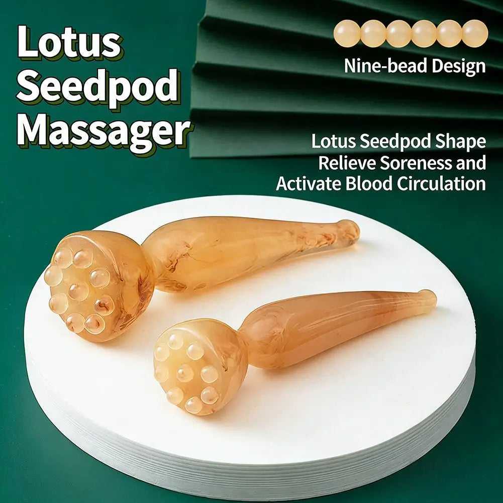 Resin Acupoint Massage Stick – Body, Foot & Head Relief Acupoint Massage Tool Oasis Select