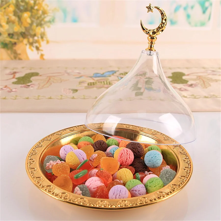 Luxury Cake Stand Round Cookie Tray Food Serving Plate Dish Platter Holder Cheese Dish for Home Kitchenware Oasis Select