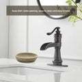 3pcs Natural Stone Bathroom Wash Storage Set Resin Lotion Bottles Toothbrush Cups Soap Dishes Light Luxury Retro Bathroom Set Oasis Select soap dish