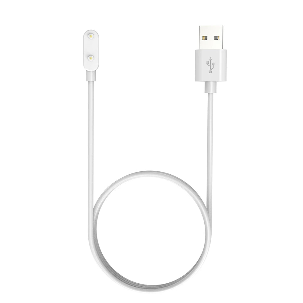Watch Charger Adapter 100cm USB Smart Watch Charger Cord Highly Stable Charging Cable Accessories for Huawei Band 8 Smart Band Oasis Select WHITE China Mainland