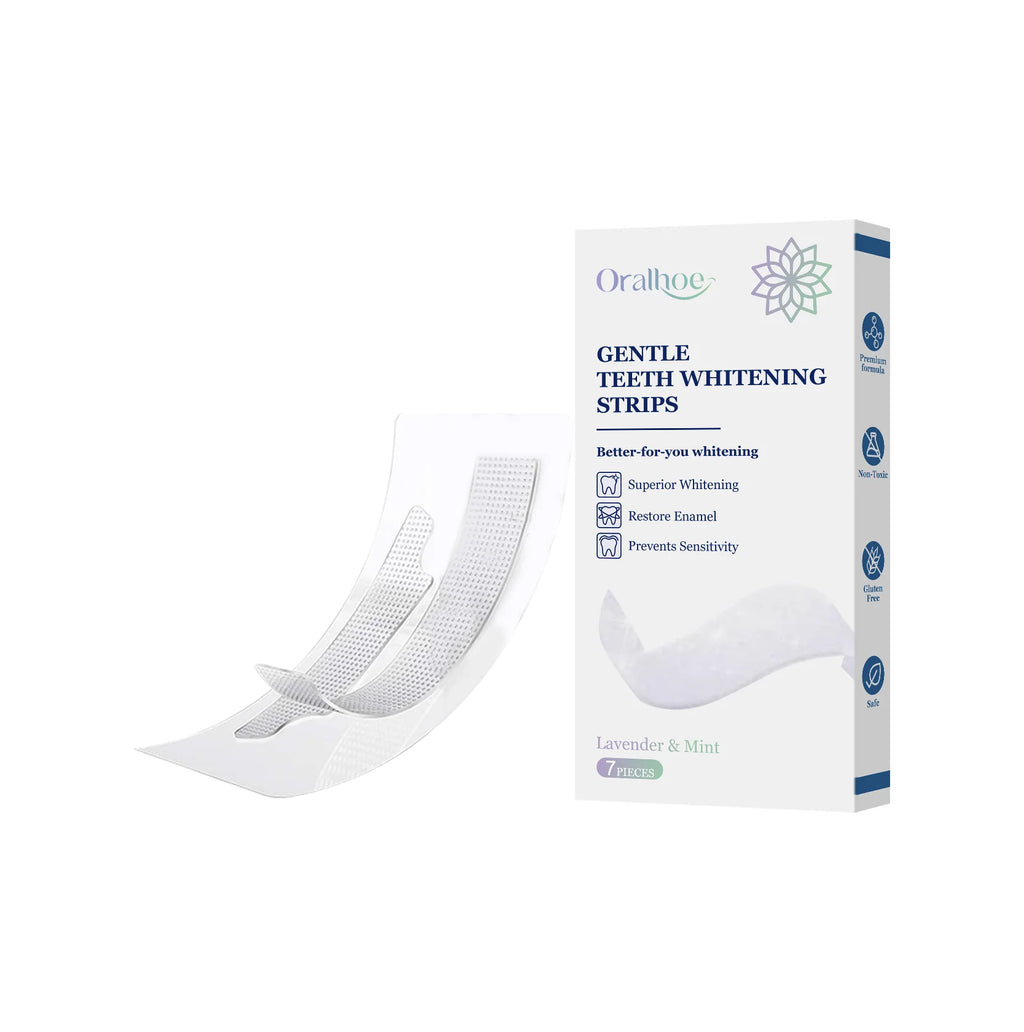 Deep Cleaning Teeth Whitening Strips - Home Dental Care, Remove Yellow Stains & Brighten Teeth, Effective Whitening Solution Oasis Select 7pcs boxed