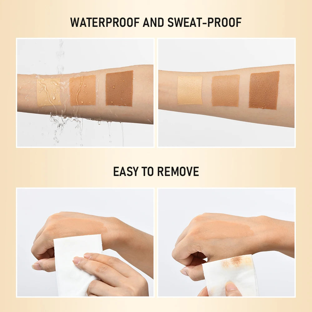 Lakerain Leg Makeup Leg Makeup Waterproof And Anti-Transfer Concealer Even Skin Tone Wheat Tan Brown Liquid Foundation Oasis Select