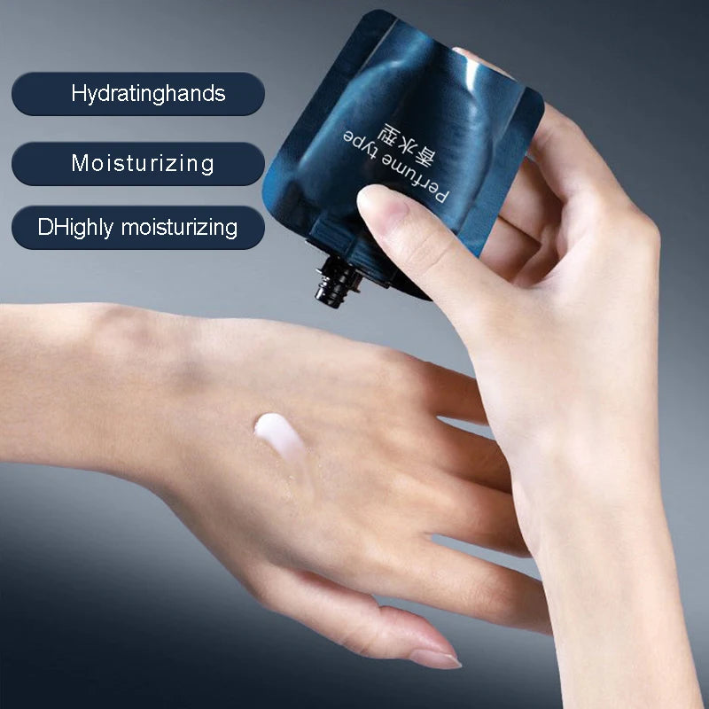 4PCS Men's Moisturizing Hand Cream, Perfume Hand Cream, Deeply Moisturizes Hands, Protects Hands, Prevents Dryness Oasis Select