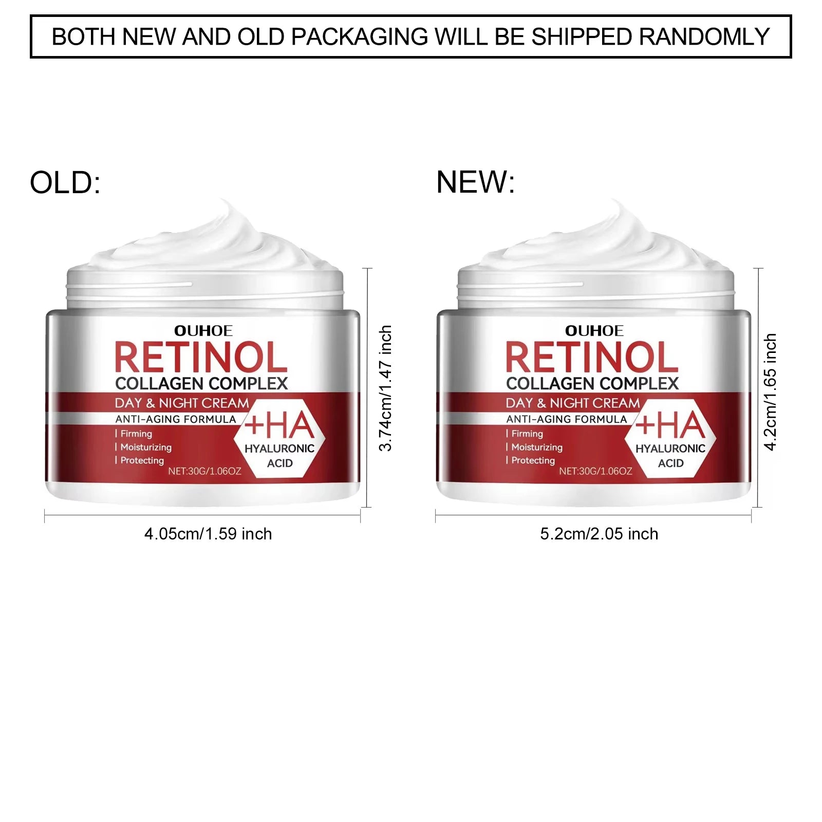 Hoygi Retinol Face Cream – Collagen & Hyaluronic Moisturizer