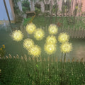 LED Dandelion Lamp Aluminum Wire Ball Outdoor Waterproof Outdoor Aluminum Wire Ball Luminous Round Ball Lawn Reed Ground Lamp Oasis Select Default Title