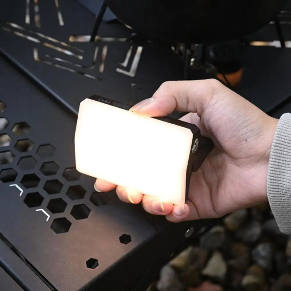 Card-Style Camping Lamp | 900LM Magnetic Base & 7 Modes