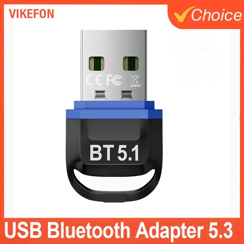 USB Bluetooth Adapter 5.3 5.1 for Wireless Speaker Audio Mouse Bluetooth Dongle USB Adapter Bluetooth 5.0 Receiver Transmitter Oasis Select