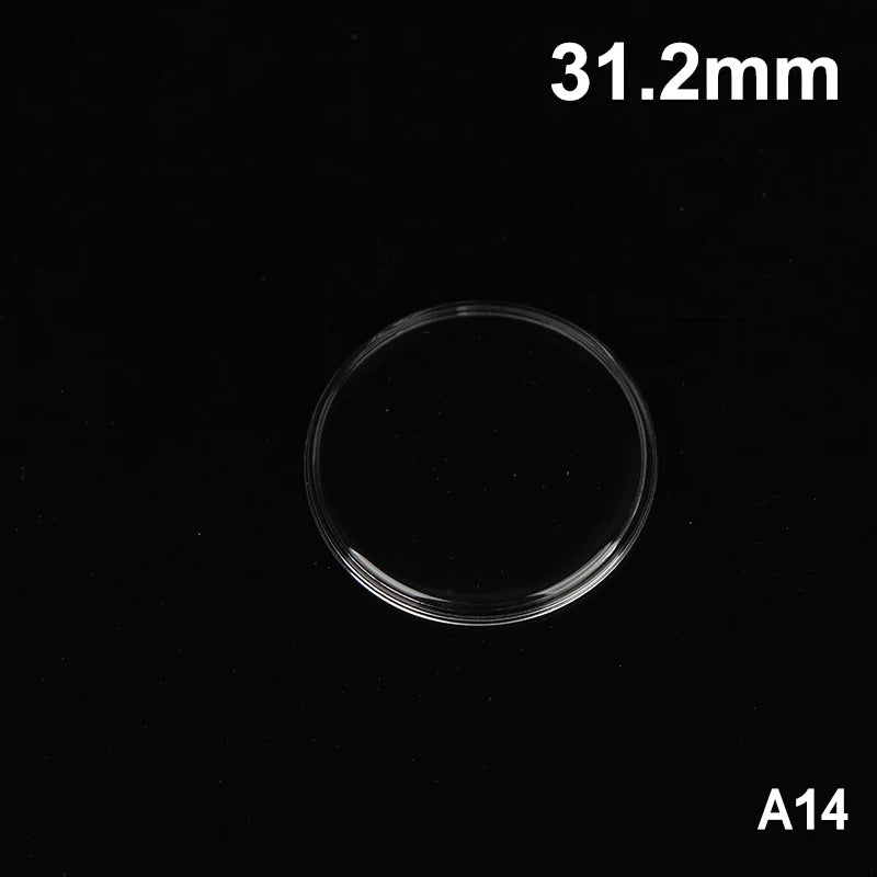 Watch Acrylic Crystal Watch Lens Organic Glass Mirror Replacement Parts 28MM-32.2MM @#X Oasis Select MR-10