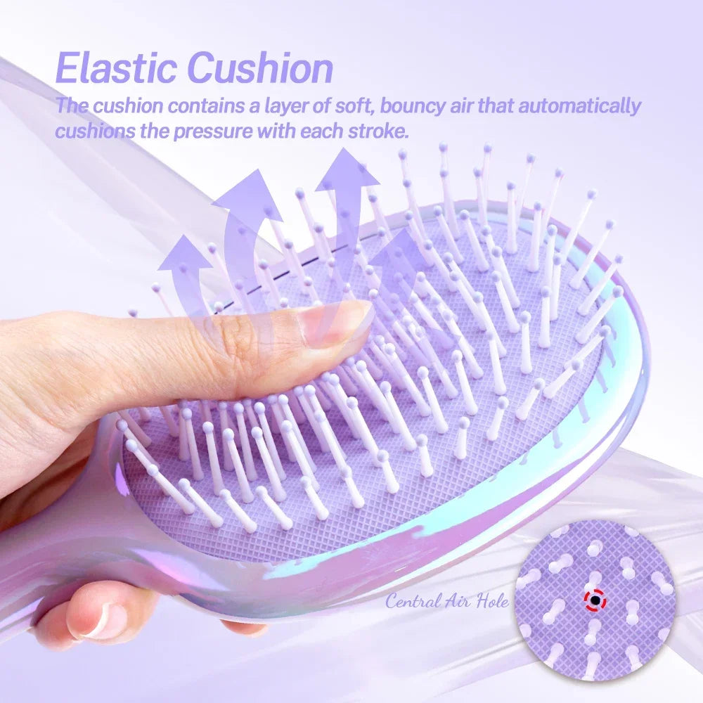 Air Cushion Hair Brush – Detangling Scalp Massager, Wet & Dry Hair Detangling Brush Oasis Select