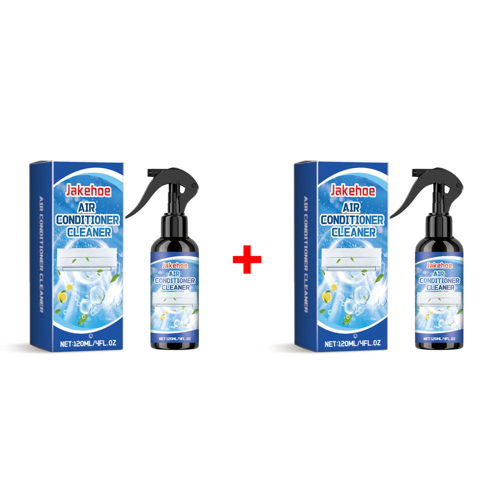 Air Conditioning Cleaner Spray Powerful Cleaning Internal Dust Bacteria Remove Dirt Eliminating Odor Foam Spray Deodorizer 120ml Oasis Select 2 X 120ml boxed