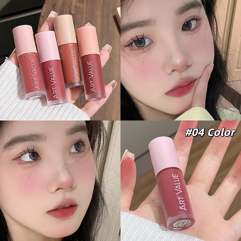 Art Value 4-Color Dual-Use Lip & Cheek Cream Blush Tint