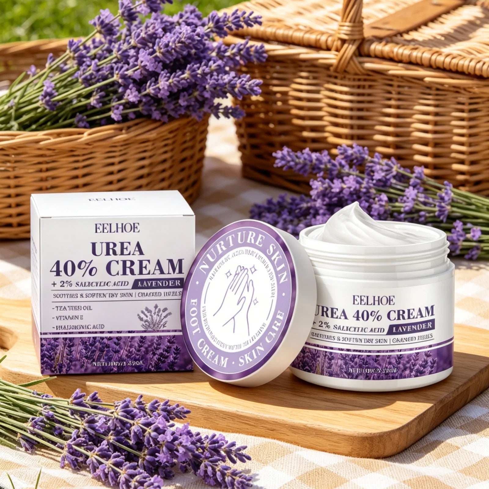 EELHOE 40% Urea Cream – Cracked Heel & Dry Foot Repair Urea Foot Cream Oasis Select