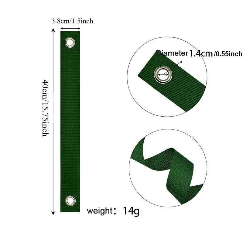 1/4/6 Pack Tree Support Straps for Securing Seedlings And Hurricane Protection, Garden Plant Support Straps Oasis Select