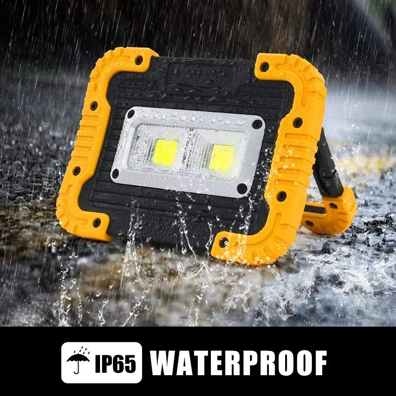 POCKETMAN 100W COB LED Work Light – Rechargeable Flood Lantern