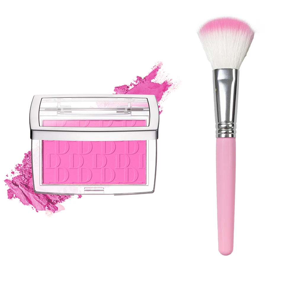 6 Colors Embossed Blush & Brush Natural Color Rendering Lasting-Wear Multi-Purpose Matte Blush Palette Woman Face Makeup Oasis Select SET 1