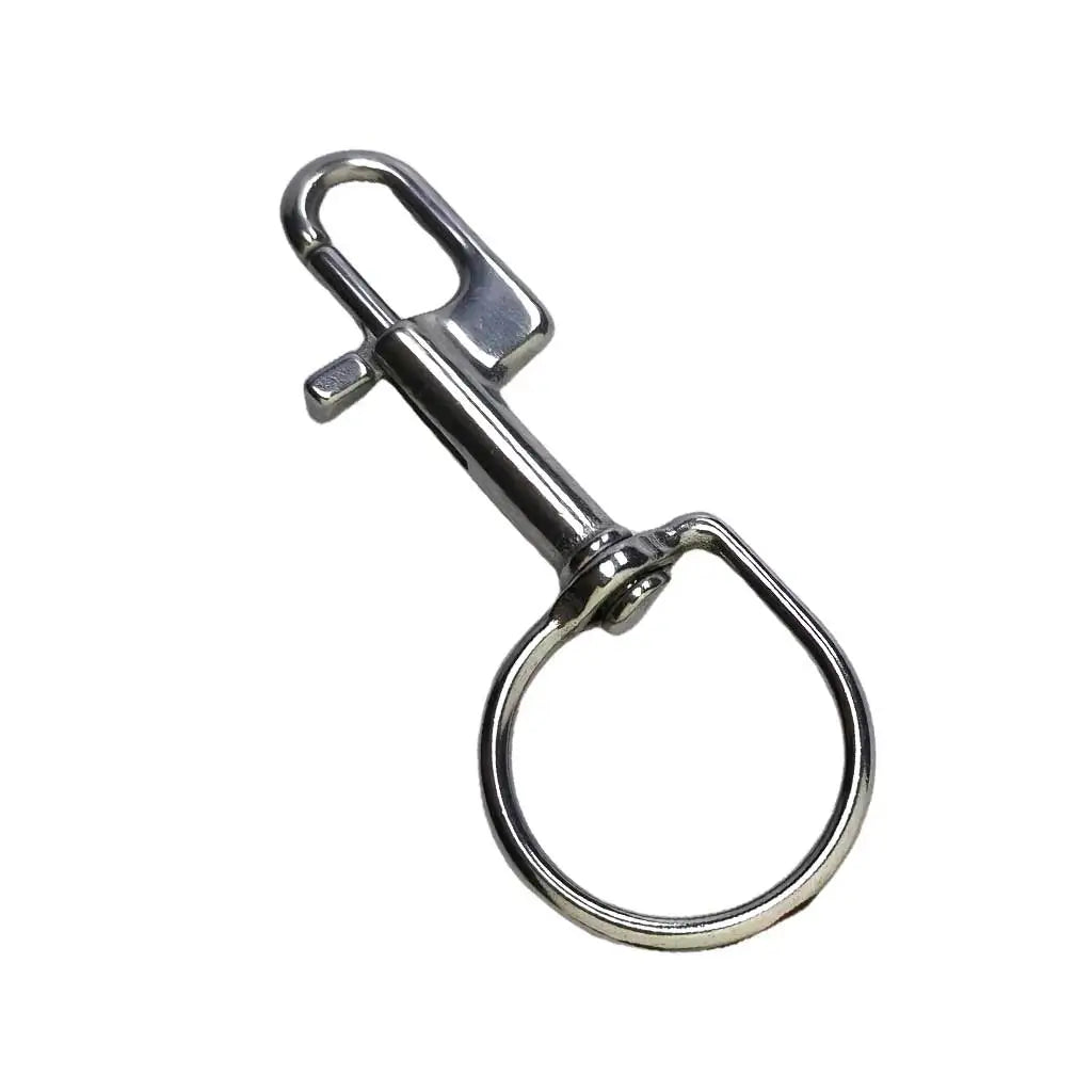 316 Stainless Steel Swivel Single End Snap Hook Rotating Clip For Diving Pet Leash Boat Hardware Safety Lanyard Outdoor Gear Oasis Select