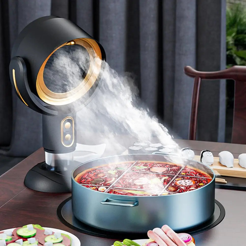 URGGU Compact Negative Ion Range Hood – Kitchen Smoke Filter