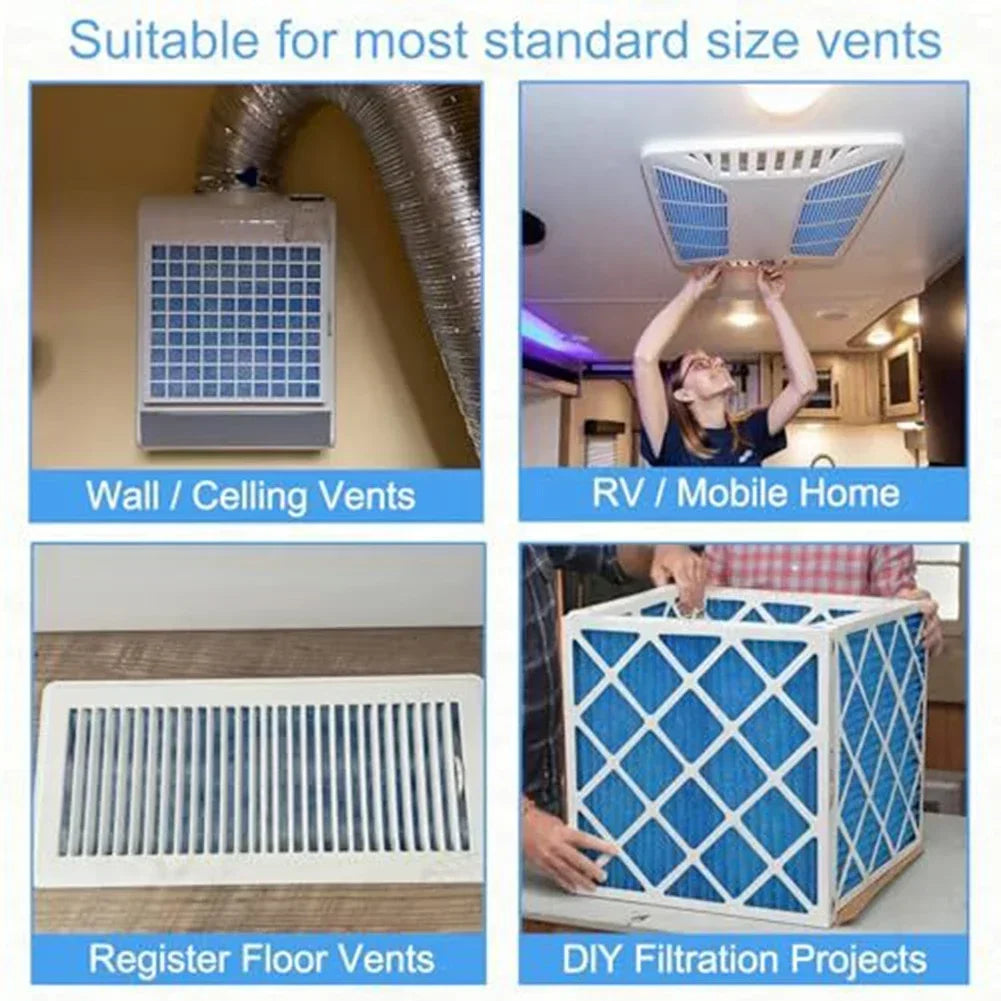 230cmx30cm Reusable Vent Filter Cotton Air Conditioner Replacement Filter Cotton Household Improvement Cooling Systems Part Oasis Select