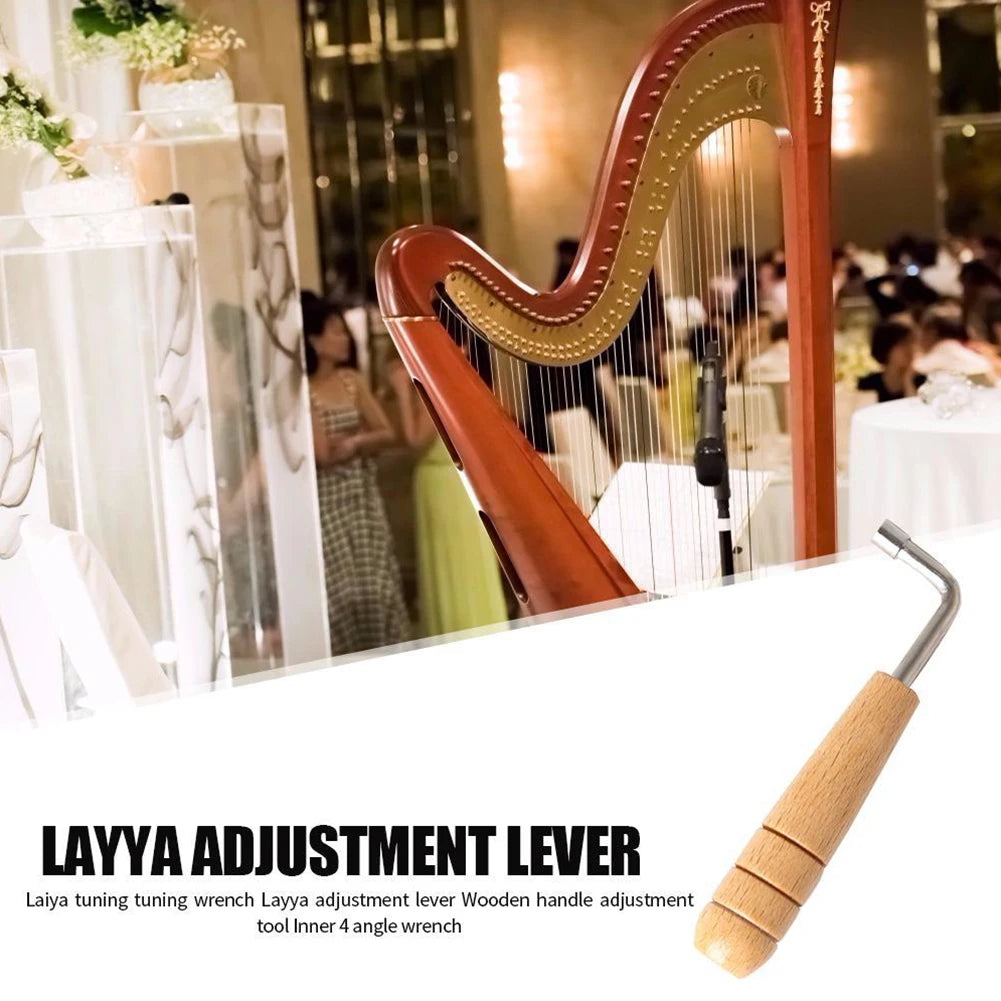 Guzheng Piano Tuning Hammer L-shape Square Wrench Tuner Spanner Tip String Pin Repair Tool For Piano Lyre Harp Tuning Tools Oasis Select