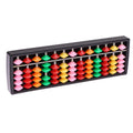 Math Learning Tool For Children Portable Chinese 13 Digits Column Abacus Arithmetic Soroban Calculating Counting Oasis Select Orange