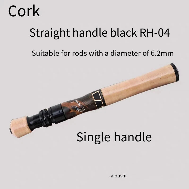 Weiwu Makou Rod DIY Solid Wood Cork Handle High Quality Stream Road Ya Rod Handle Oasis Select 13