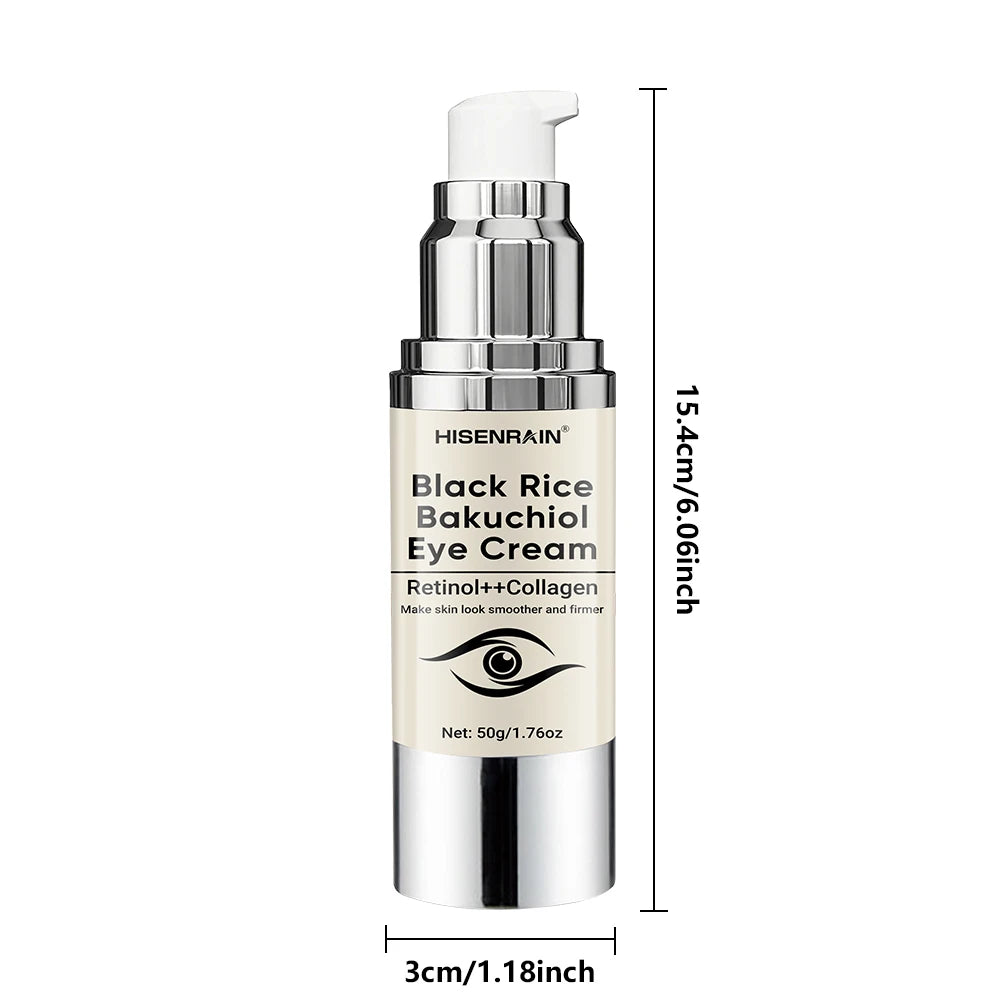 HISENRAIN Black Rice Eye Cream – Anti-Aging & Hydrating 50g Anti-Aging Eye Cream Oasis Select