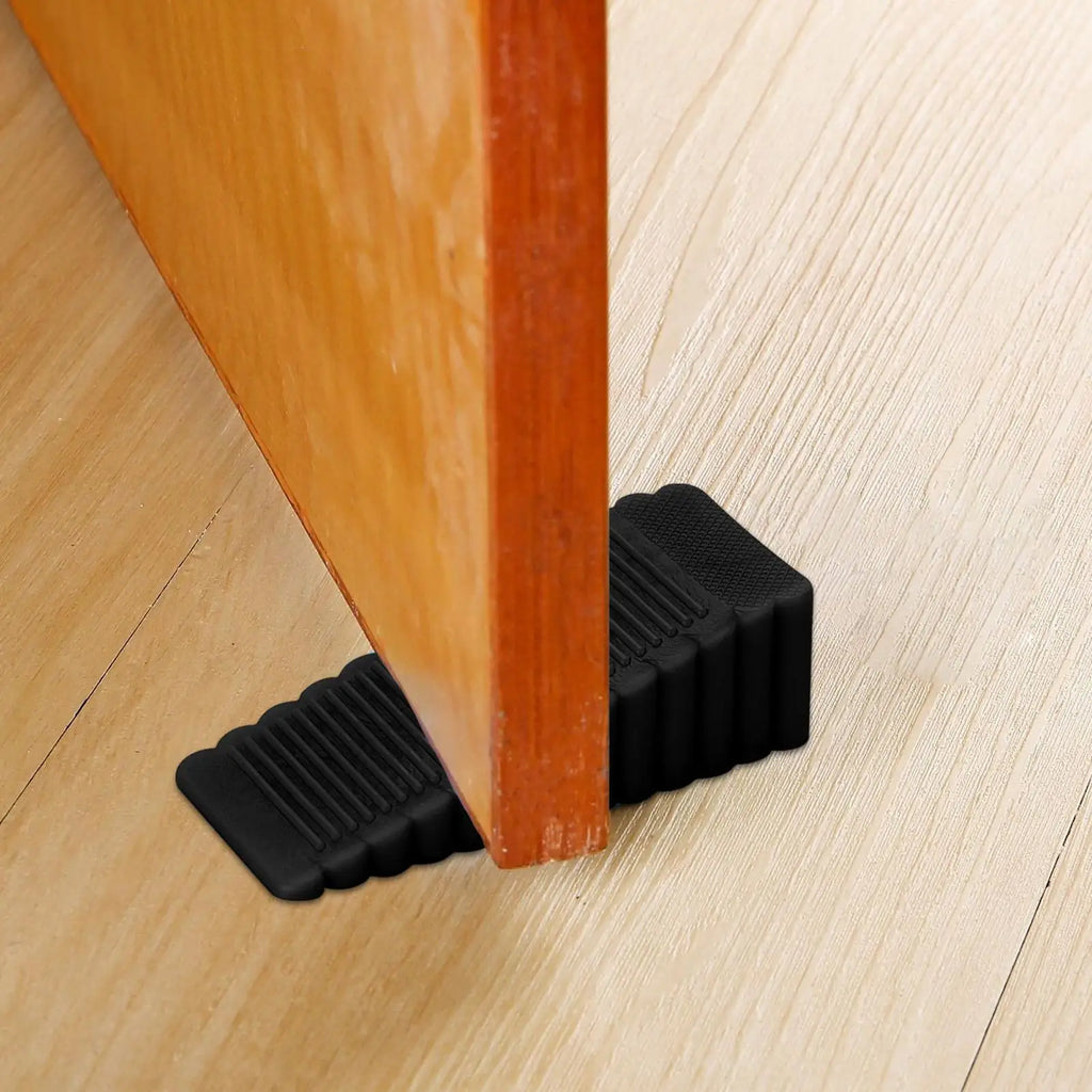 Doorstops for Inside Door Floor Door Stopper Wedge Flexible And Non-Scratching Door Holder Smart Stackable Slip-Resistant Design Oasis Select