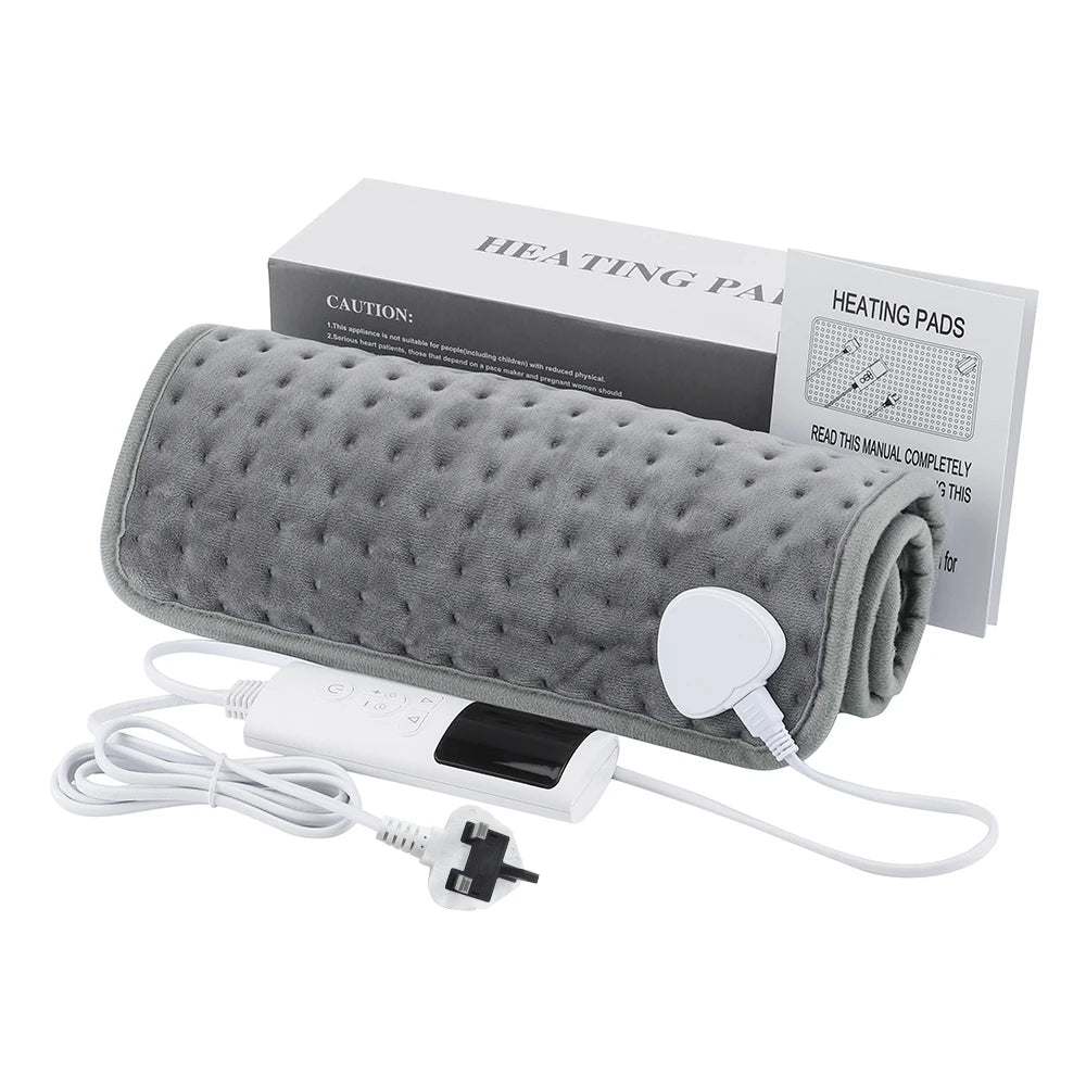 AFDEAL Electric Heated Blanket Pad – 9 Heat Settings & Timer
