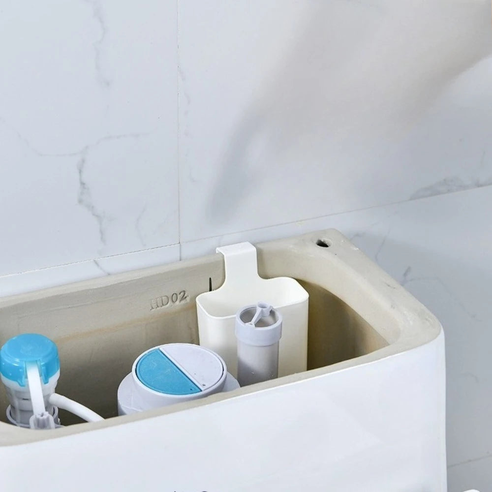 Toilet Solid Dispenser Tank Replacement Part | Plastic, Glam Style, Contemporary Style, No Electricity Needed, Convenient a Oasis Select