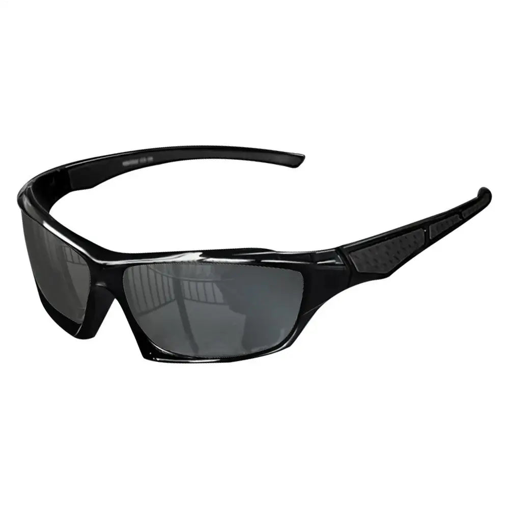 Polarized Sunglasses Men Comprehensive Protection Sun Glasses Comfortable Lightweight Frame Sport Eyeglasses for Driving Fishing Oasis Select Black