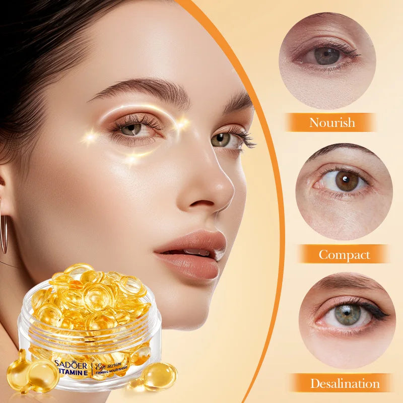 Sadoer Evening Primrose Vitamin E Firming Eye Serum Capsules