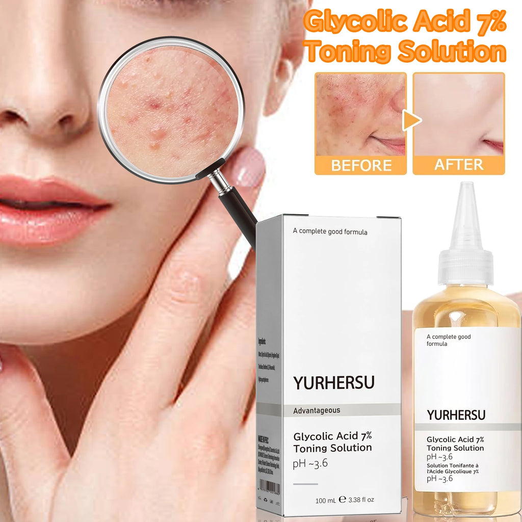 Glycolic Acid Brightening Toner – Deep Cleanse & Glow | 100ml Brightening Toner Oasis Select Default Title