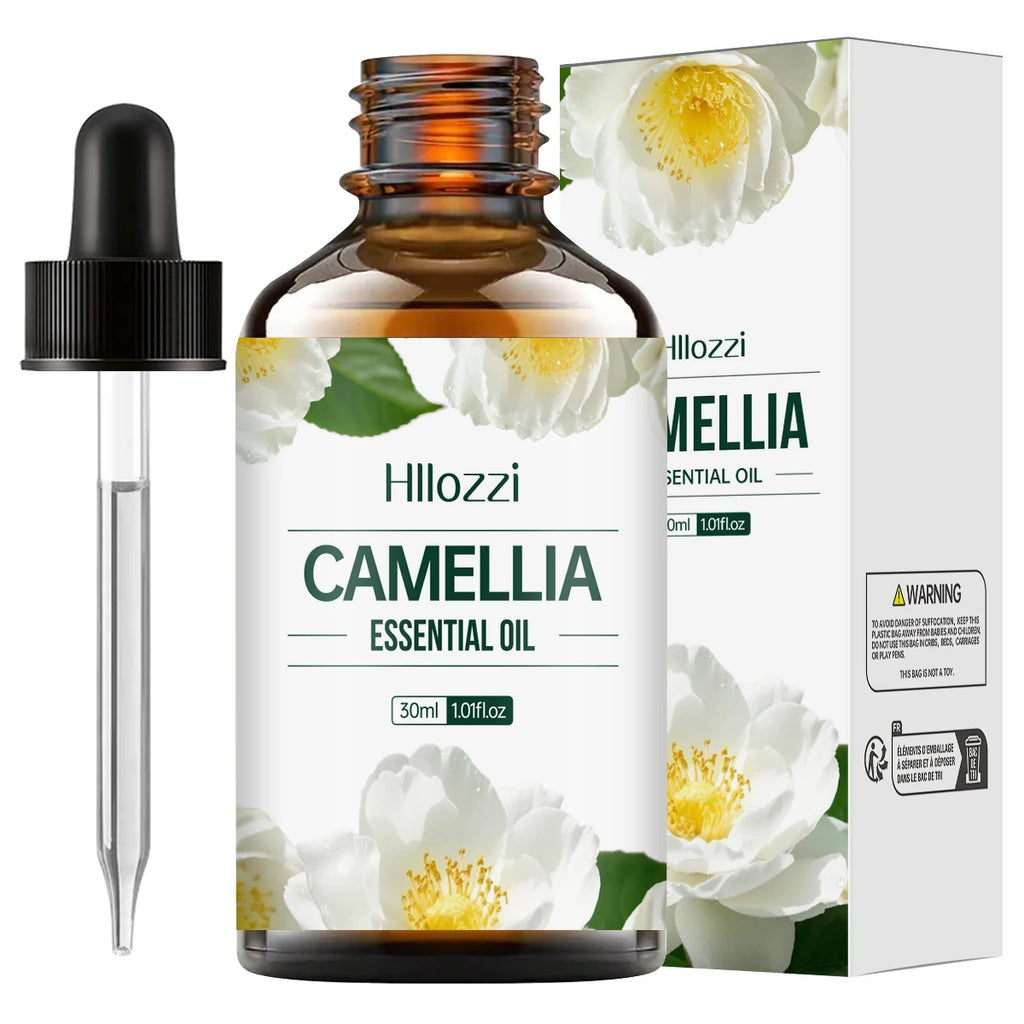 Hllozzi Camellia Oil – Pure Natural Face & Hair Moisturizer